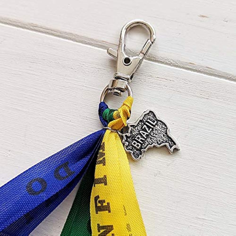 Amazon.co.jp: [ボンフィン] キーホルダー ブラジル代表カラー